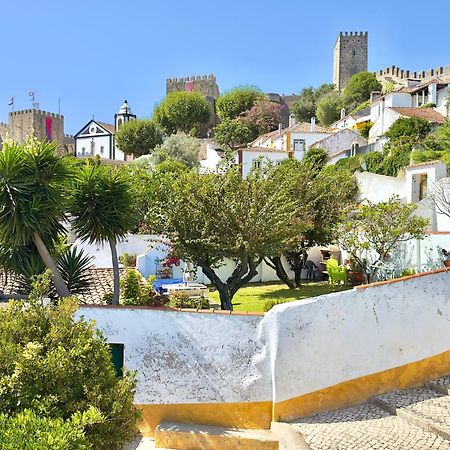 Casa Do Candeeiro Óbidos Esterno foto