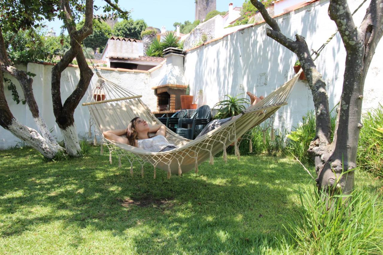 Casa Do Candeeiro Óbidos Esterno foto